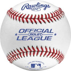 Rawlings Raised Seam Baseballs, Official Junior League Competition Grade Baseballs, Cover, Box of 12, ROLB1